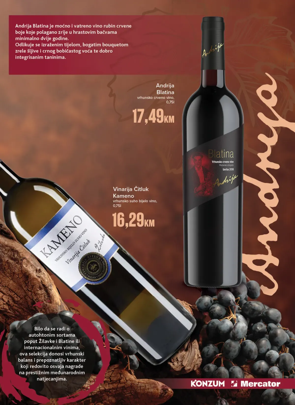 Vinarija Čitluk Kameno i Andrija Blatina