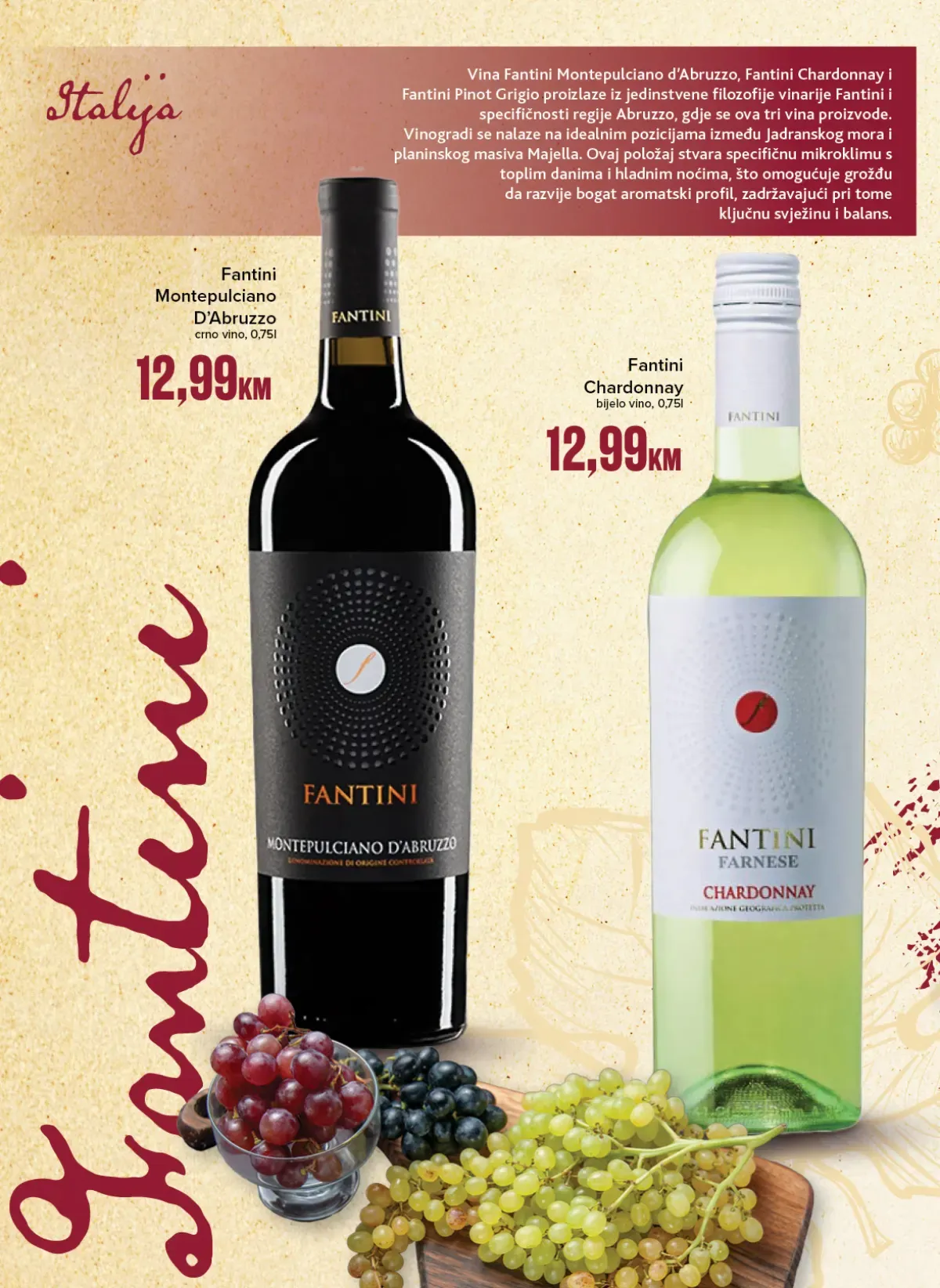 Fantini Montepulciano d'Abruzzo i Chardonnay