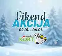 KORT vikend akcija