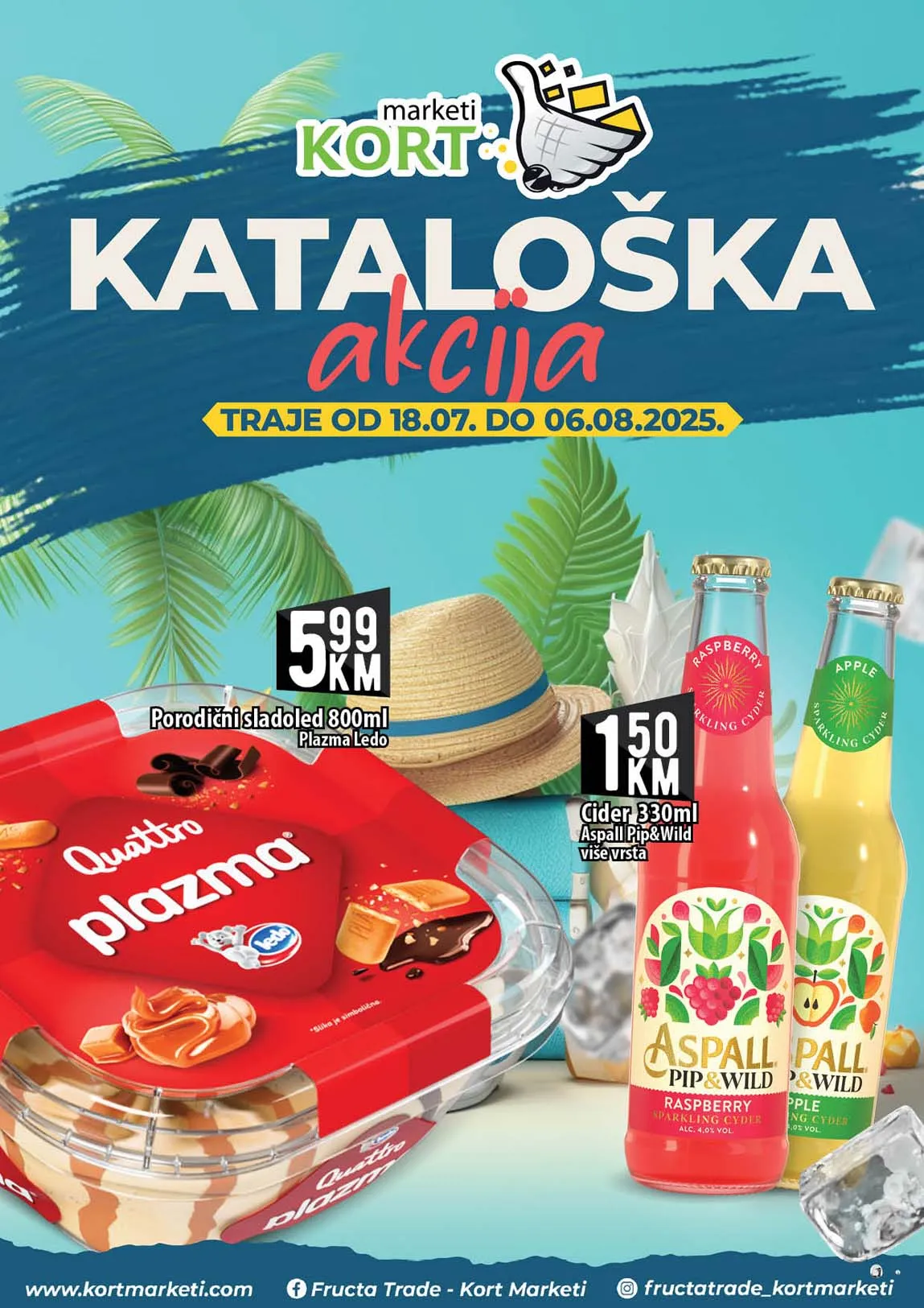 KORT akcija – katalog sniženja do 06.08.2025! Veliki popusti u svim prodavnicama! 