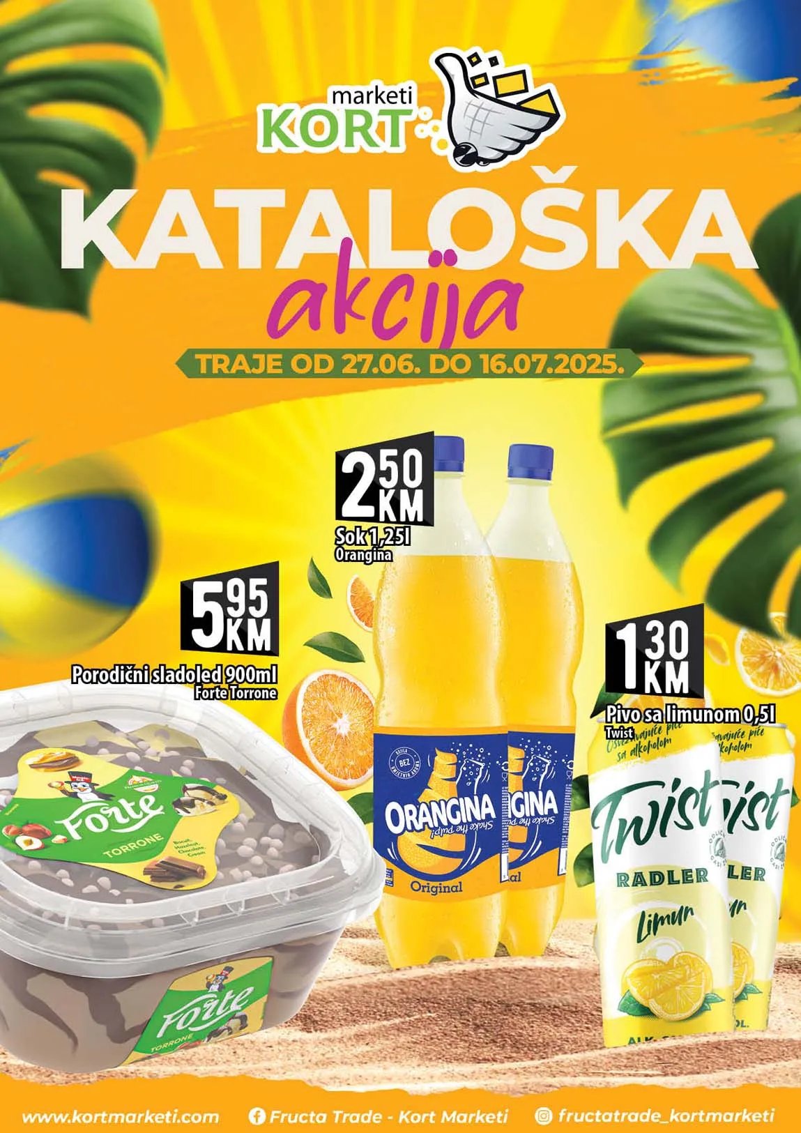 Kort akcija katalog sniženja do 16.07.2025