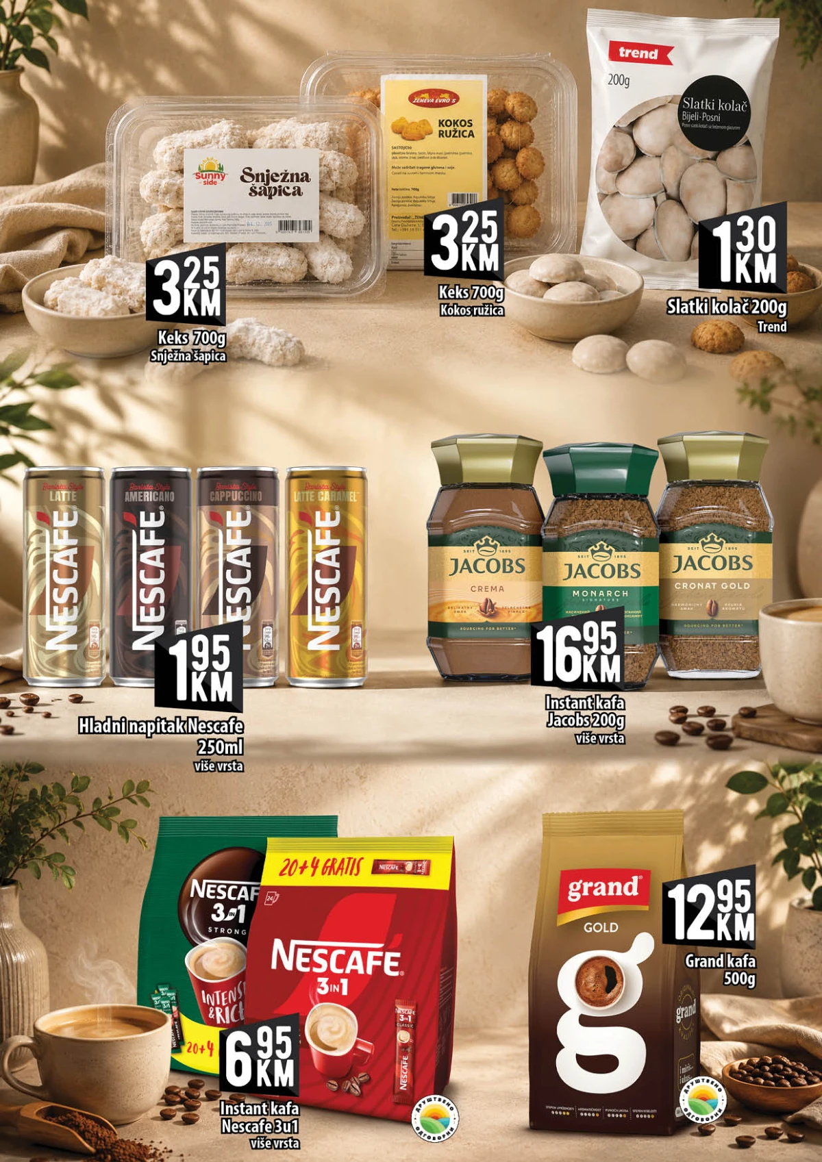 Kort akcija kafa i kolači