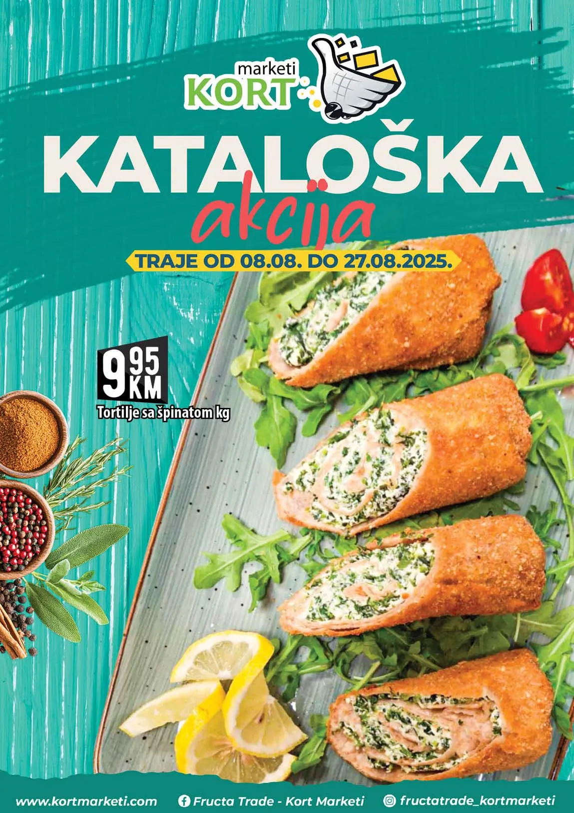 Kort akcija – katalog sniženja do 27. augusta 2025.