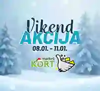 Kort marketi vikend akcija sniženja KORT vikend akcija