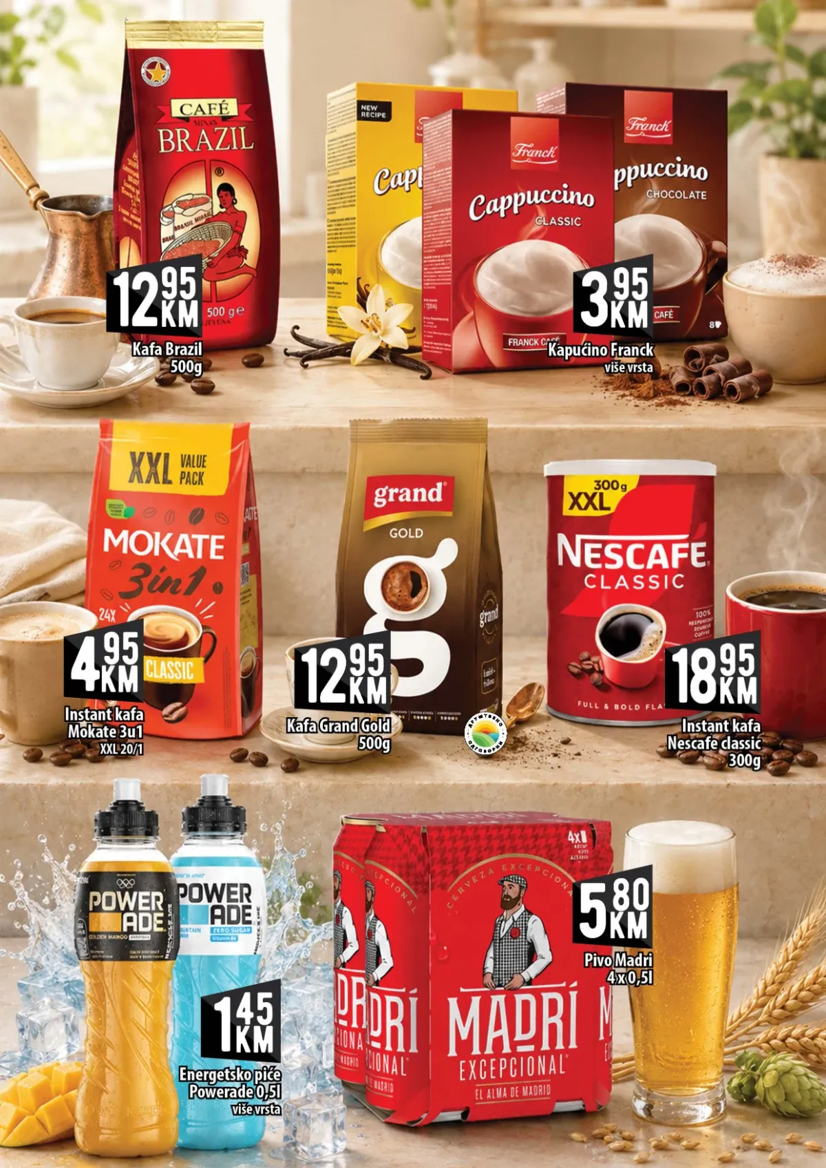 KORT katalog – Café Brazil kafa i Nescafé Classic