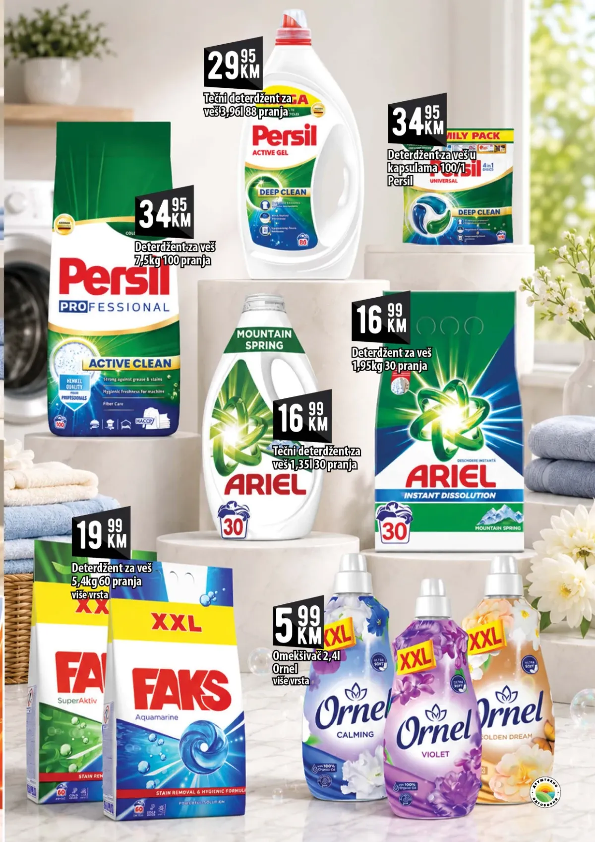 KORT katalog – Persil i Ariel deterdženti za veš