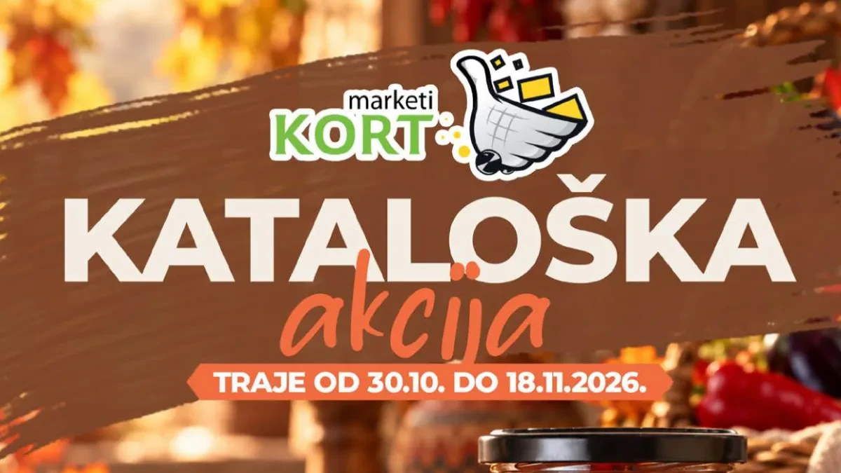 KORT katalog od 30.10. do 18.11.2026. – odlične cijene mesa, prehrane, kućne hemije i proizvoda za dom