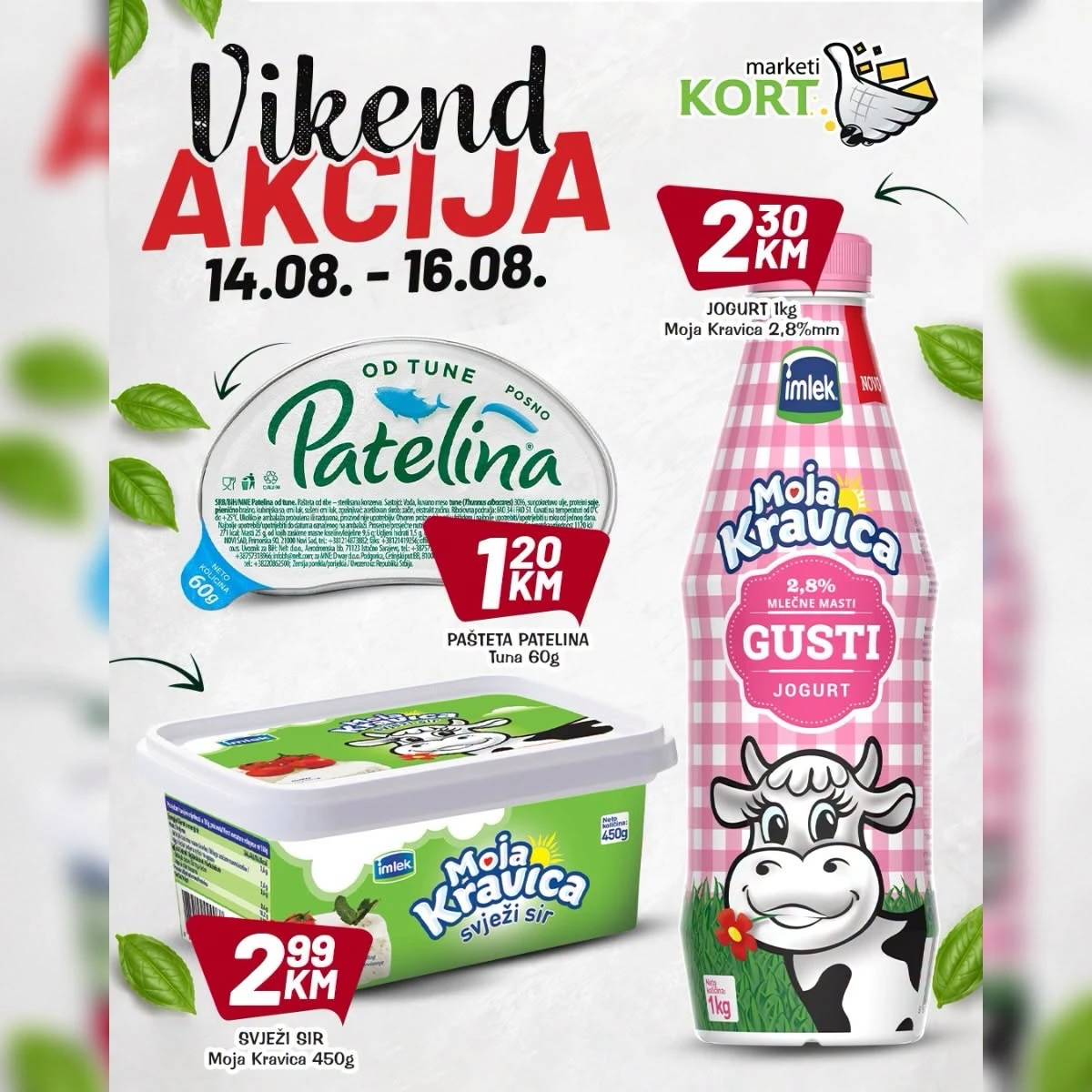 KORT vikend akcija do 16.08.2026. – Jelen pivo i Apatinsko pivo