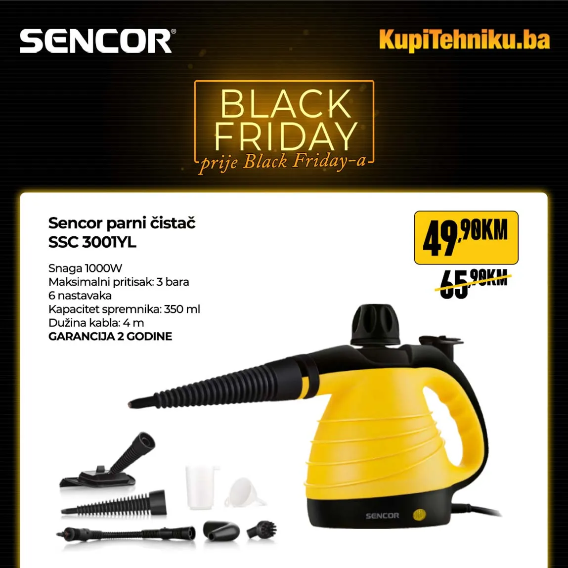 Kupitehniku akcija sniženja BLACK FRIDAY KUPITEHNIKU Akcija BLACK FRIDAY