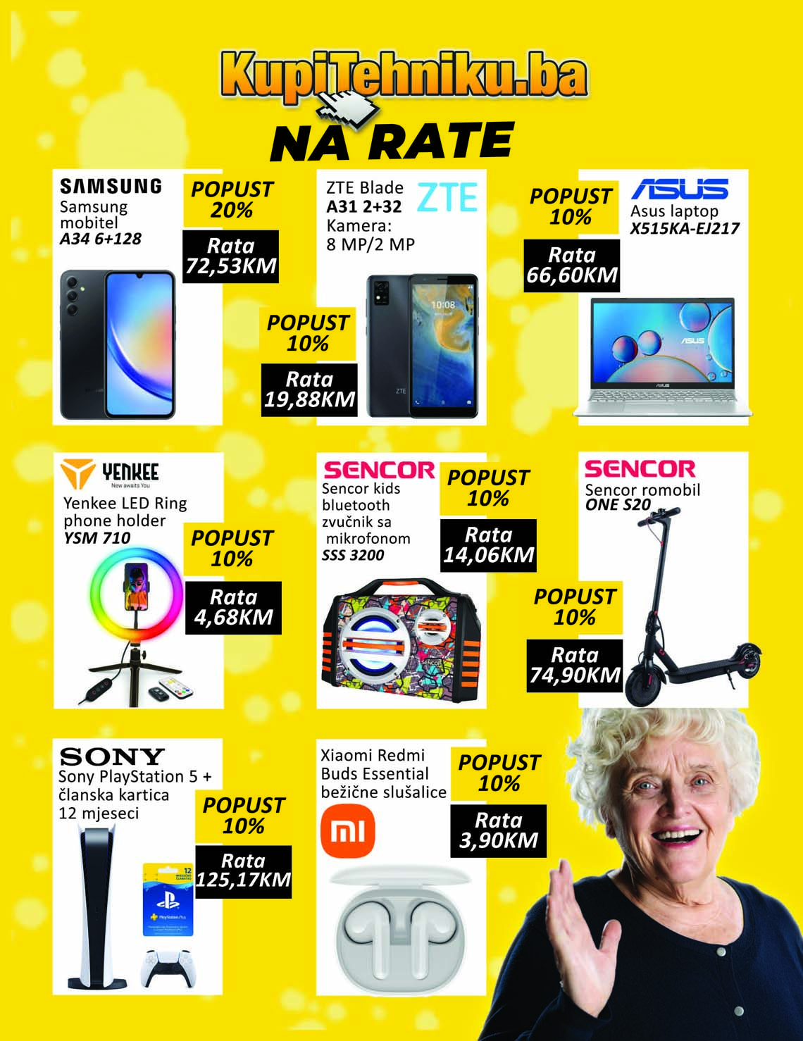 KUPITEHNIKU SUPER AKCIJA