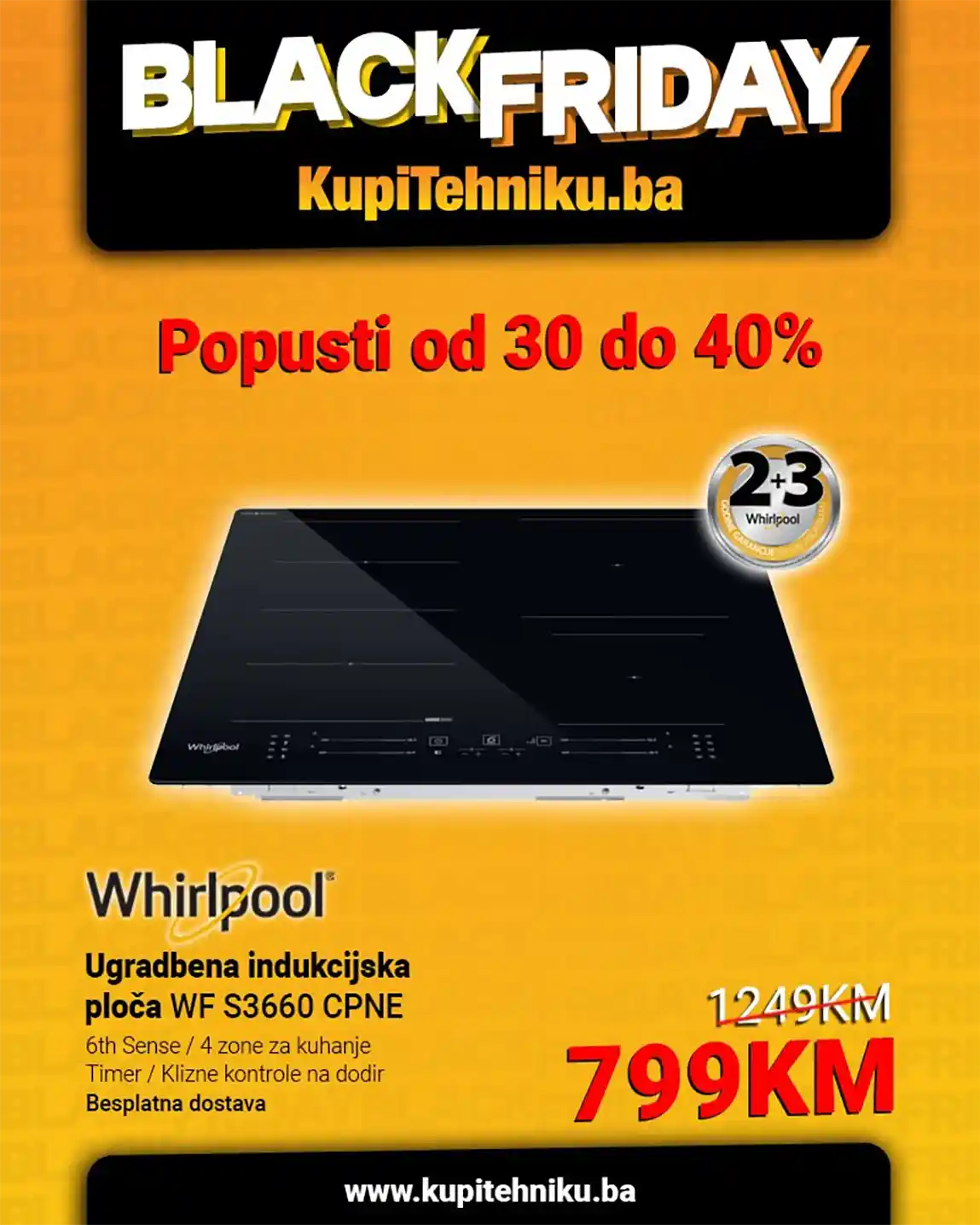 Kupitehniku akcija sniženja BLACK FRIDAY KUPITEHNIKU Akcija BLACK FRIDAY