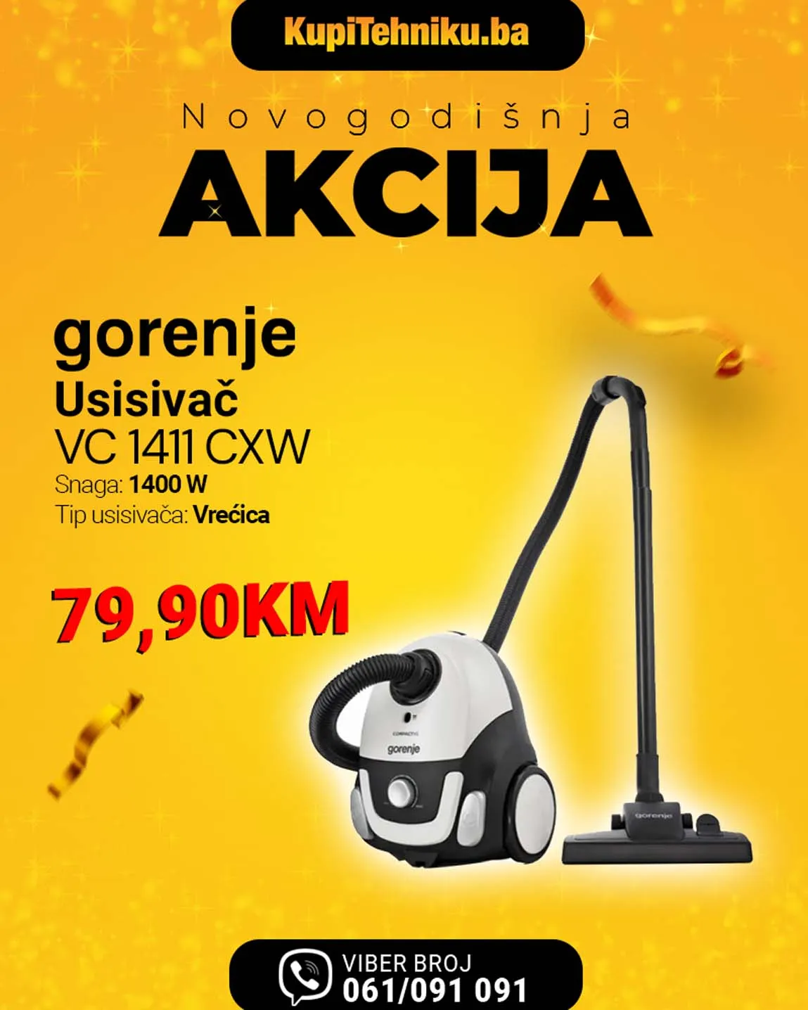 Kupitehniku akcija sniženja BLACK FRIDAY KUPITEHNIKU Akcija BLACK FRIDAY