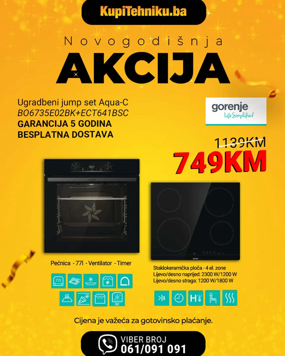 Kupitehniku akcija sniženja BLACK FRIDAY KUPITEHNIKU Akcija BLACK FRIDAY