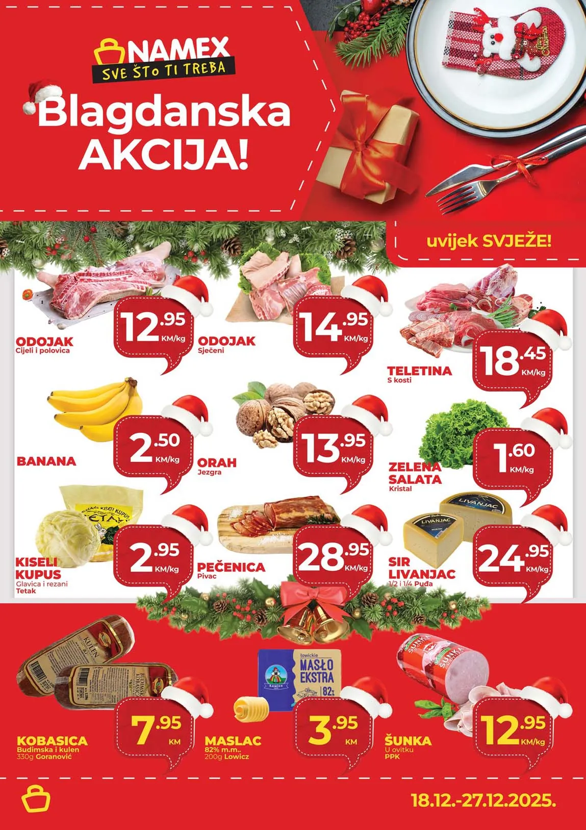 Namex Vikend akcija sniženja Namex Vikend akcija Sva sniženja na jednom mjestu