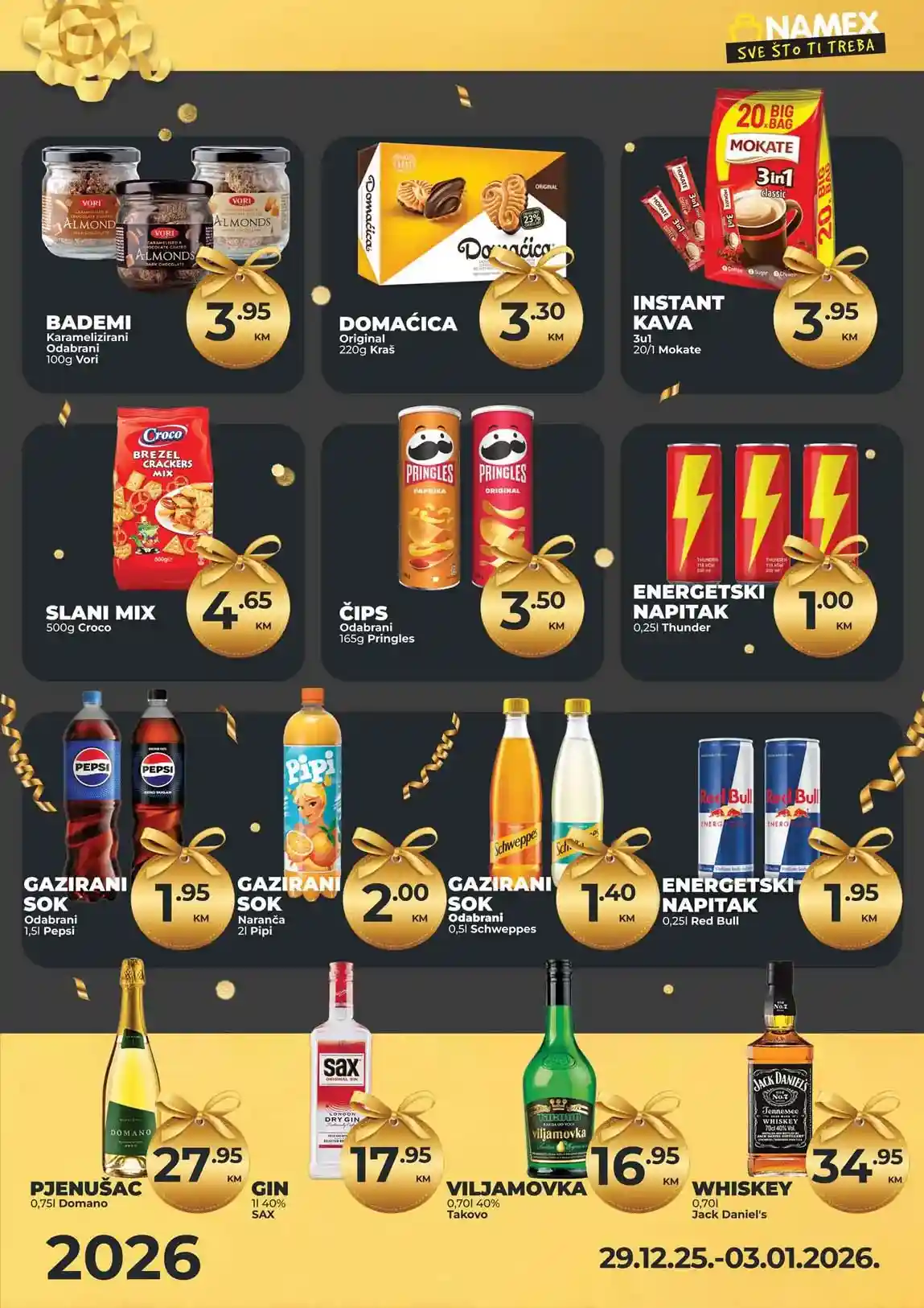 Namex Vikend akcija Sva sniženja na jednom mjestu