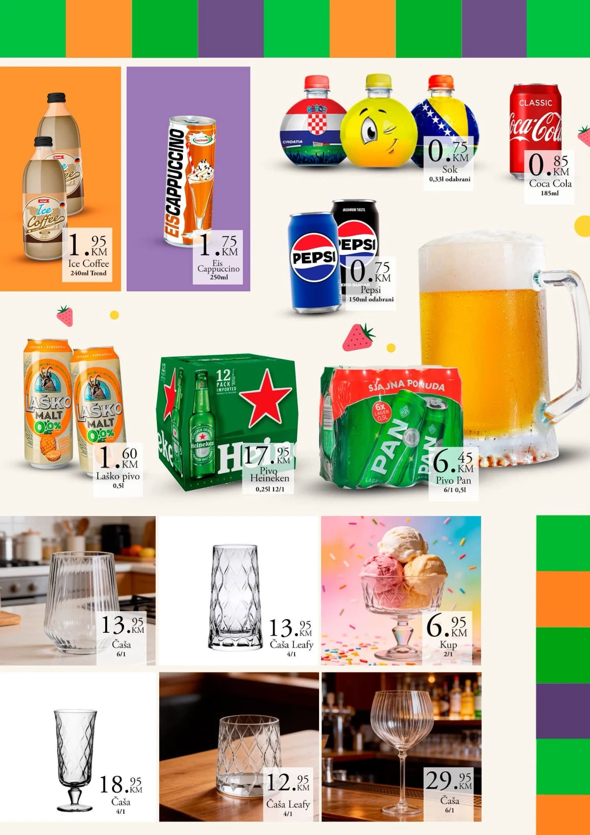 Namex katalog – piva, gazirani napici, čaše i proizvodi za ljetna druženja na akciji