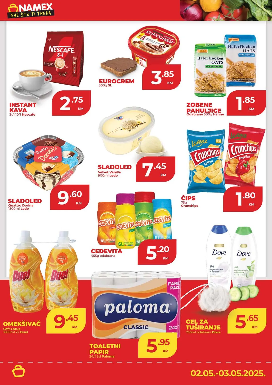 Namex Vikend akcija Sva sniženja na jednom mjestu