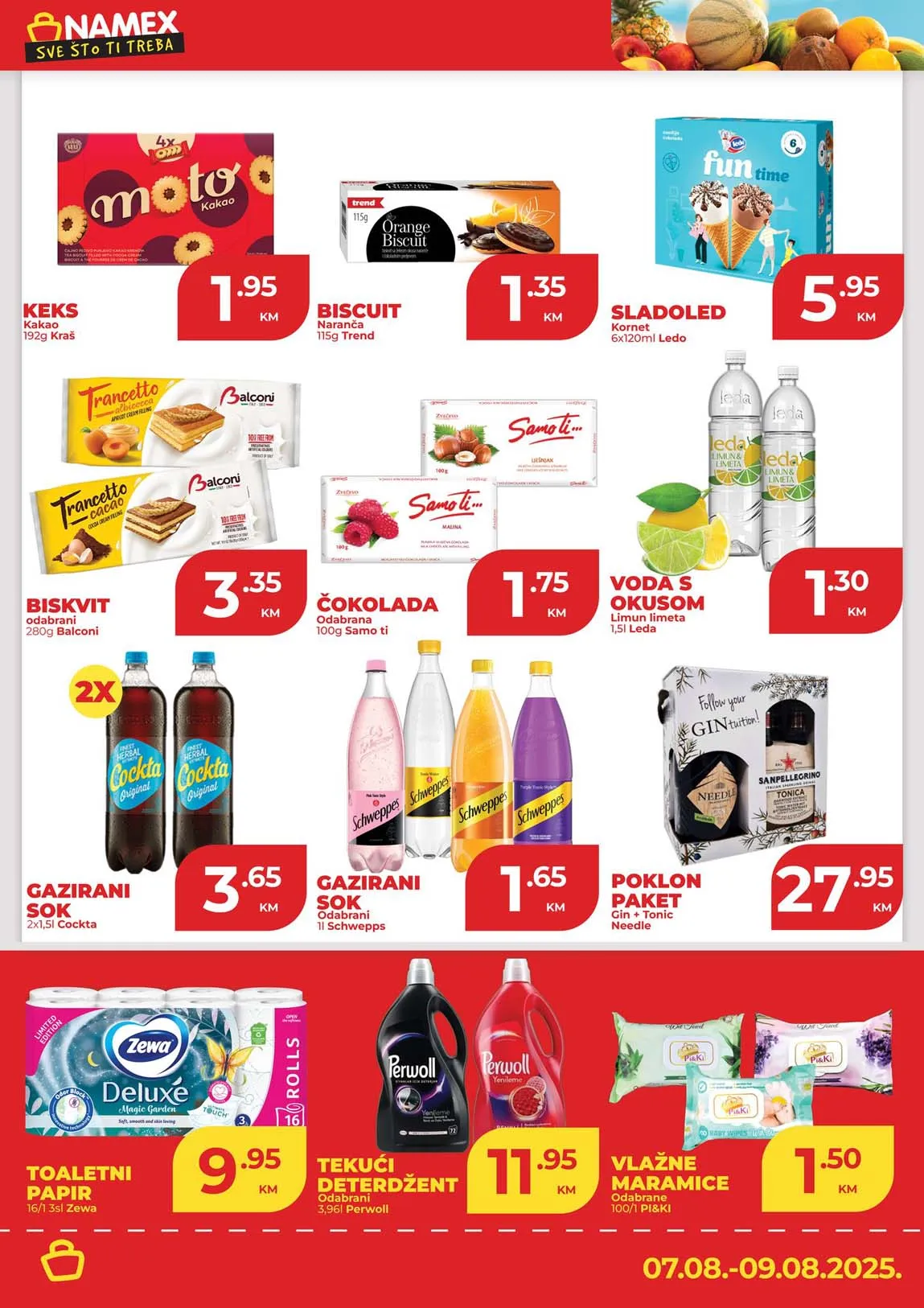 Namex Vikend akcija Sva sniženja na jednom mjestu