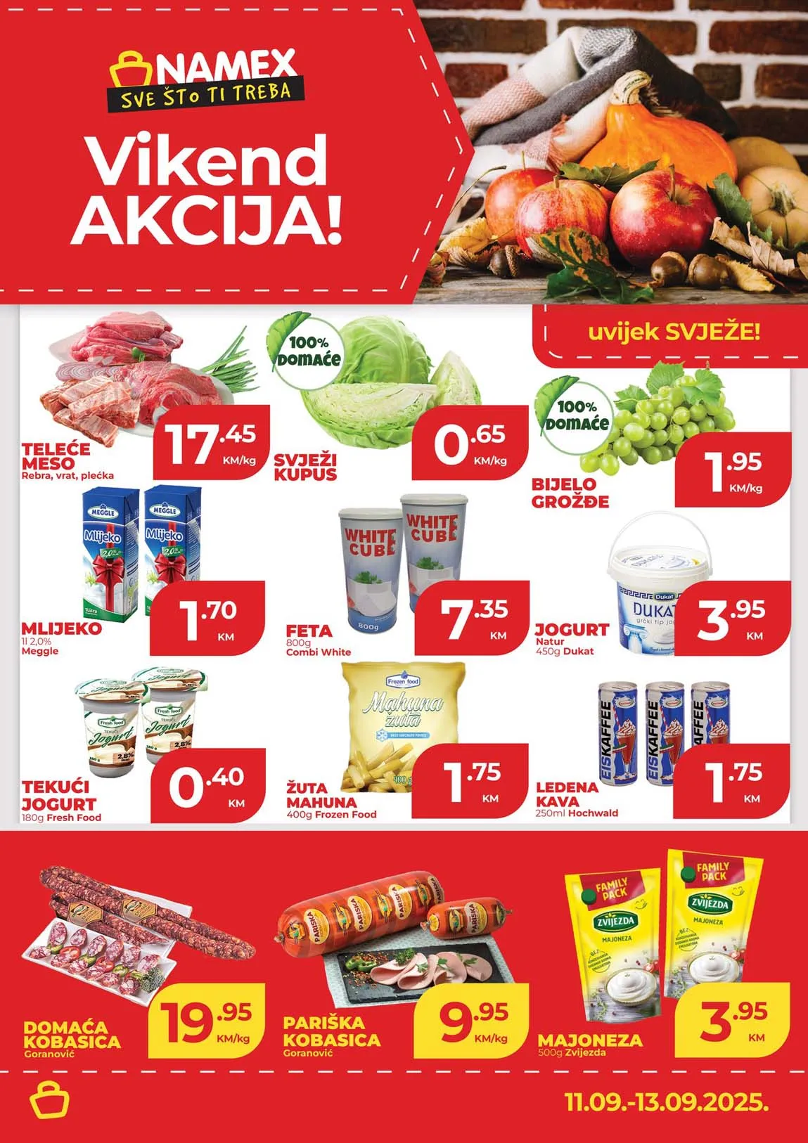 Namex Vikend akcija Sva sniženja na jednom mjestu