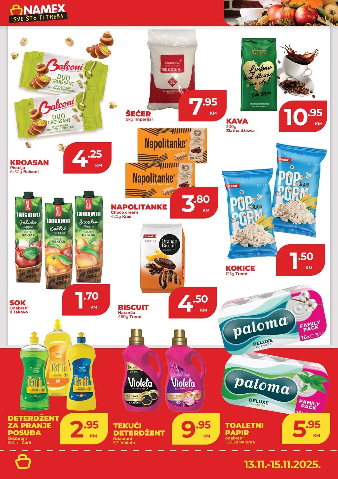 Namex Vikend akcija sniženja Namex Vikend akcija Sva sniženja na jednom mjestu