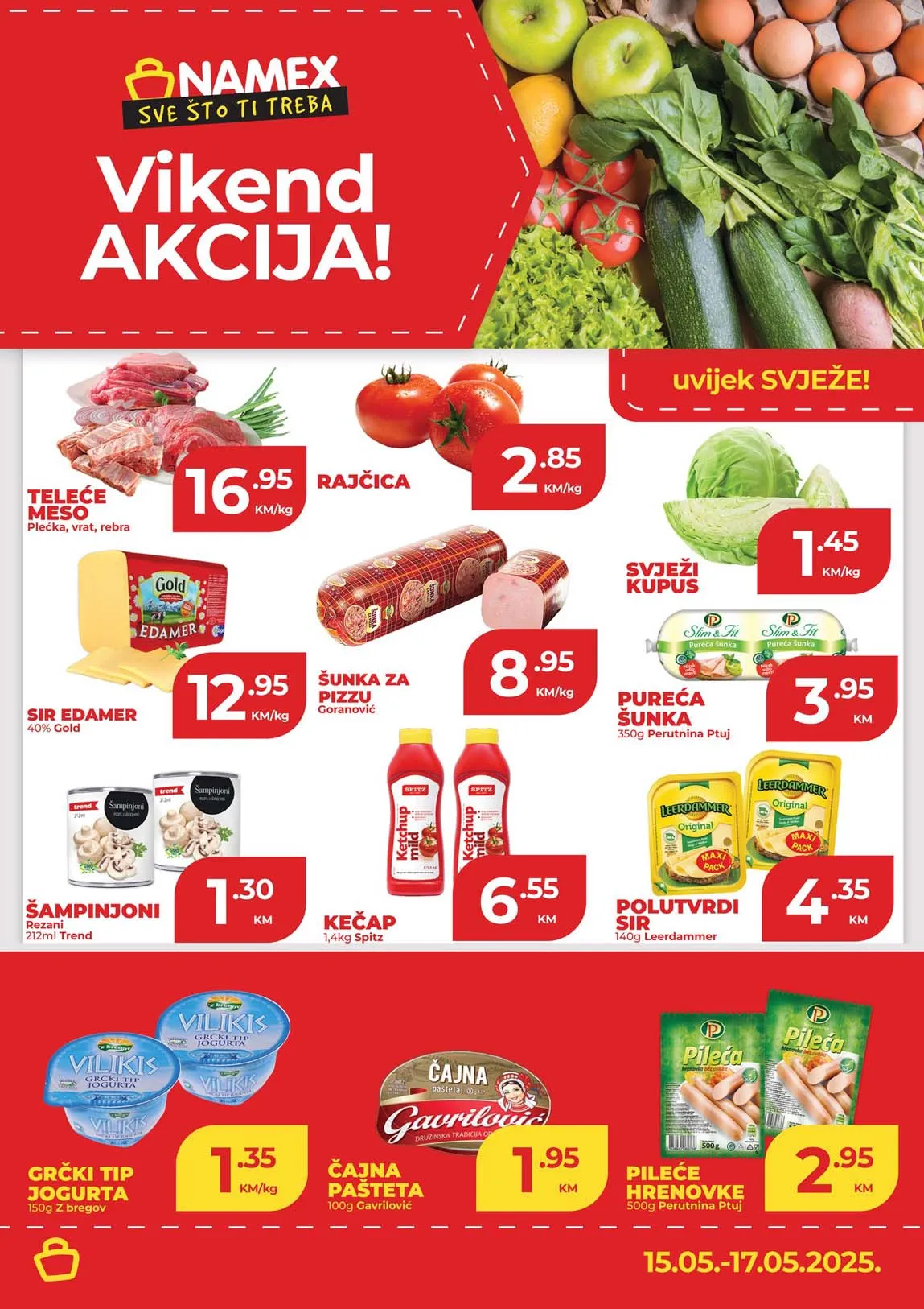 Namex Vikend akcija Sva sniženja na jednom mjestu