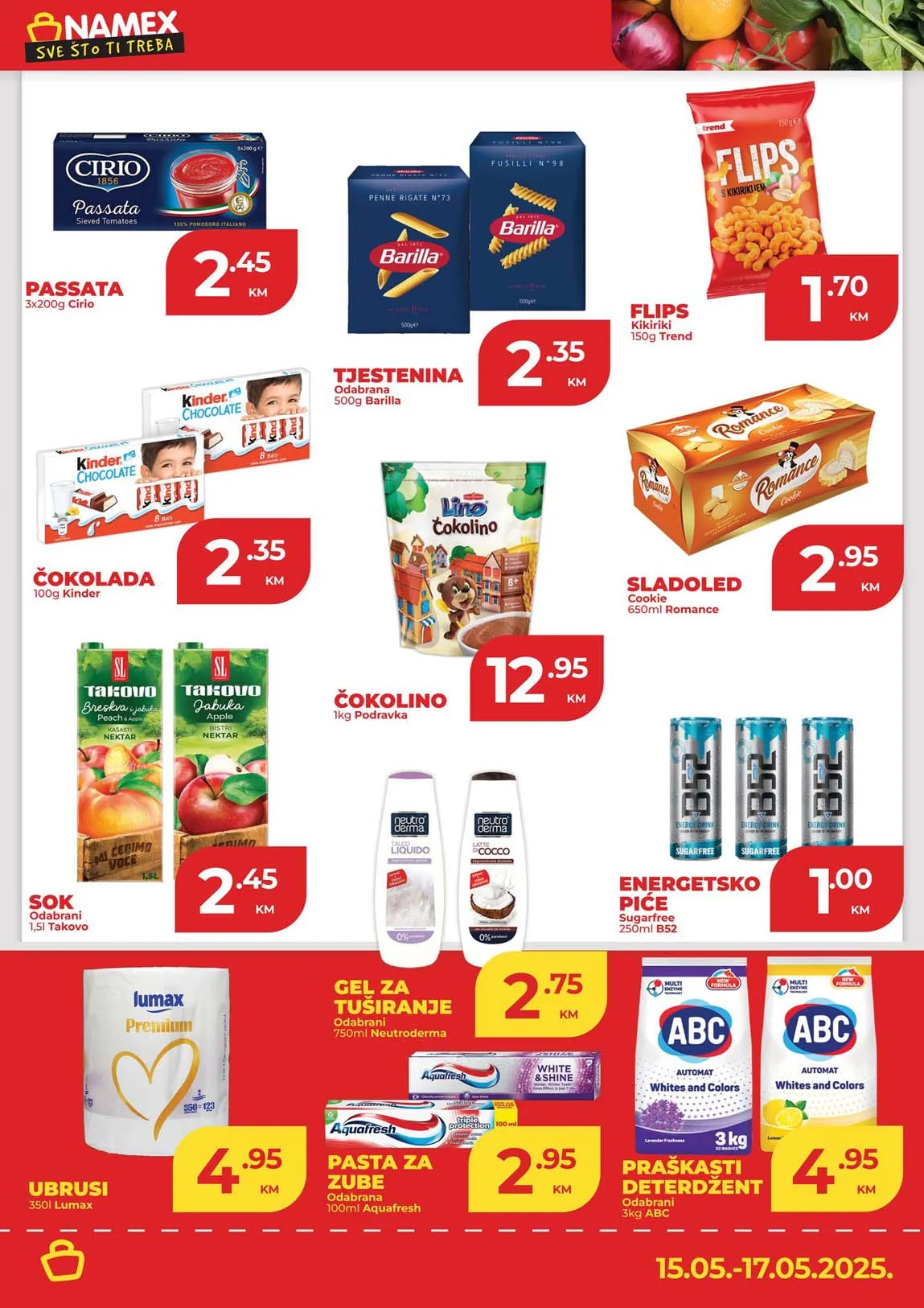 Namex Vikend akcija Sva sniženja na jednom mjestu