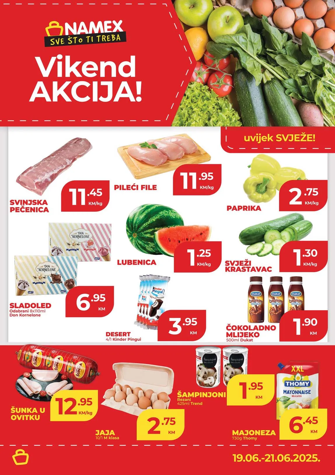 Namex Vikend akcija Sva sniženja na jednom mjestu