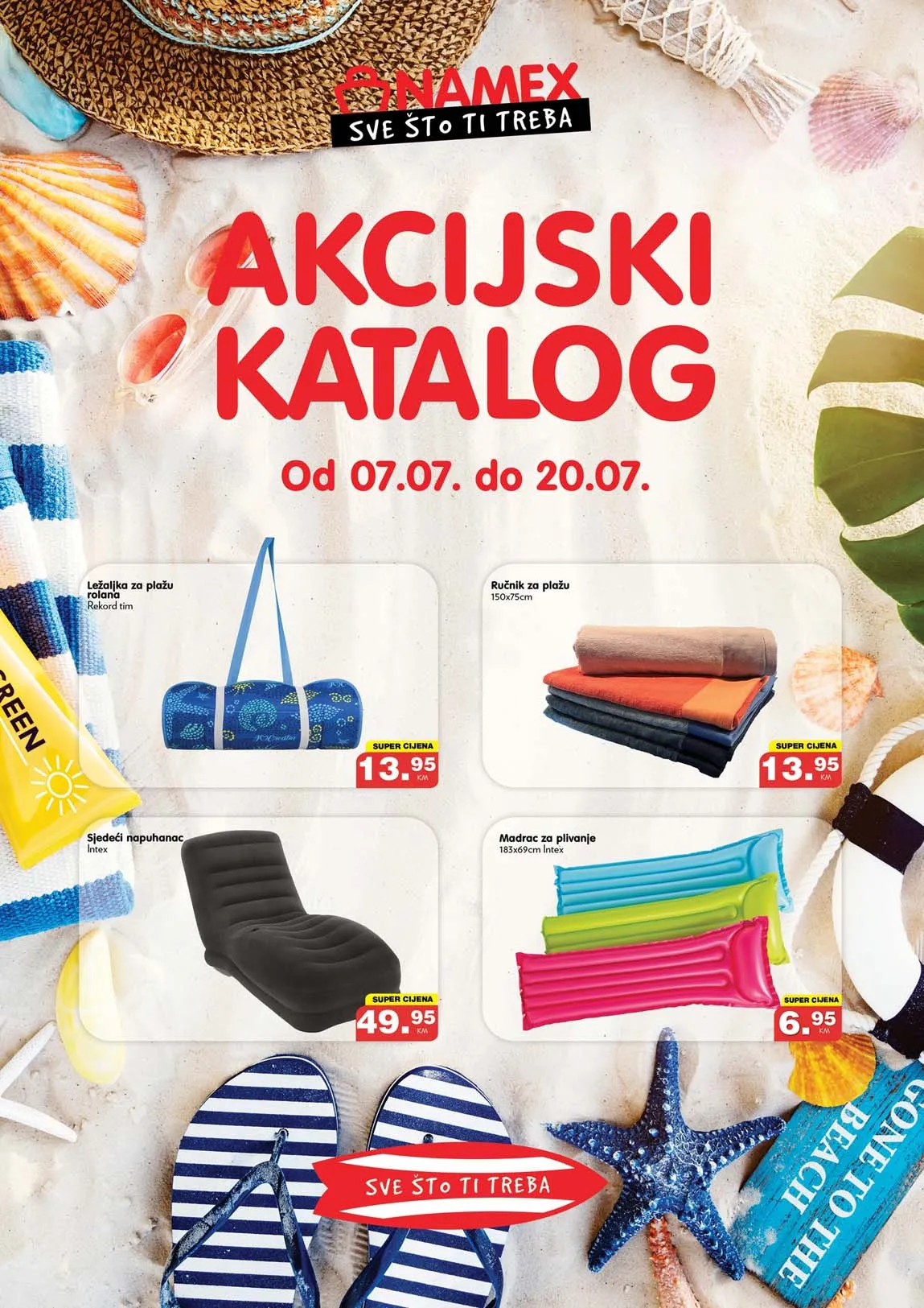 NAMEX akcija Katalog sniženja do 20.07.2025