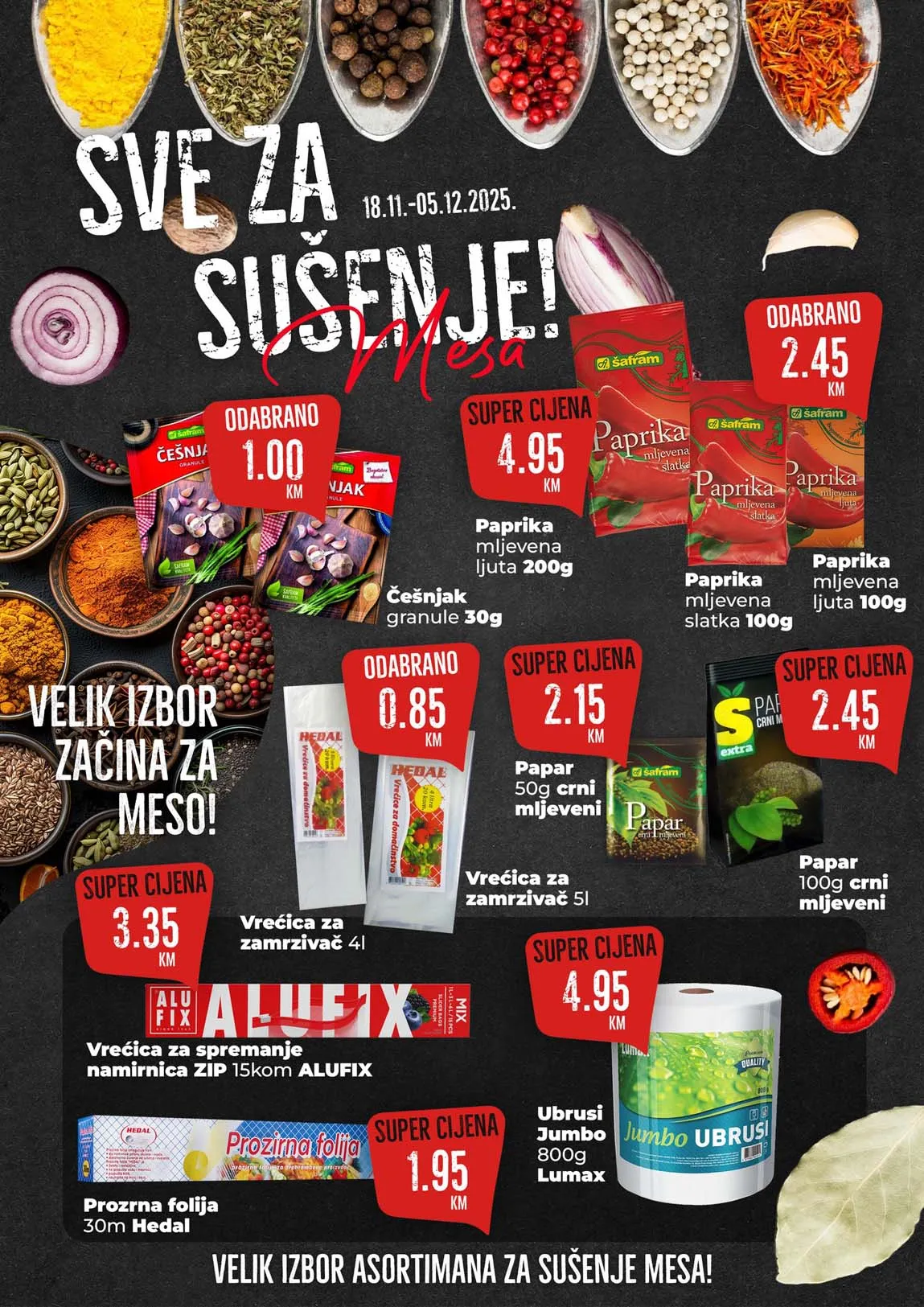 Namex Vikend akcija Sva sniženja na jednom mjestu