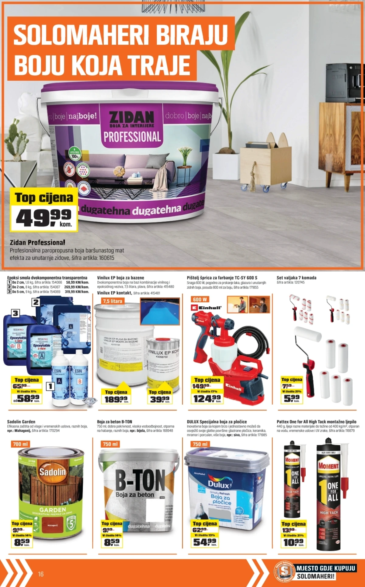 OBI katalog Solomaheri mogu sve – strana 16 OBI katalog Solomaheri mogu sve strana 16 – ponuda do 20.06.2026.