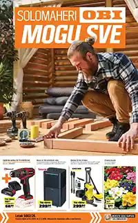 OBI katalog Solomaheri mogu sve sniženja do 21. februara 2026.