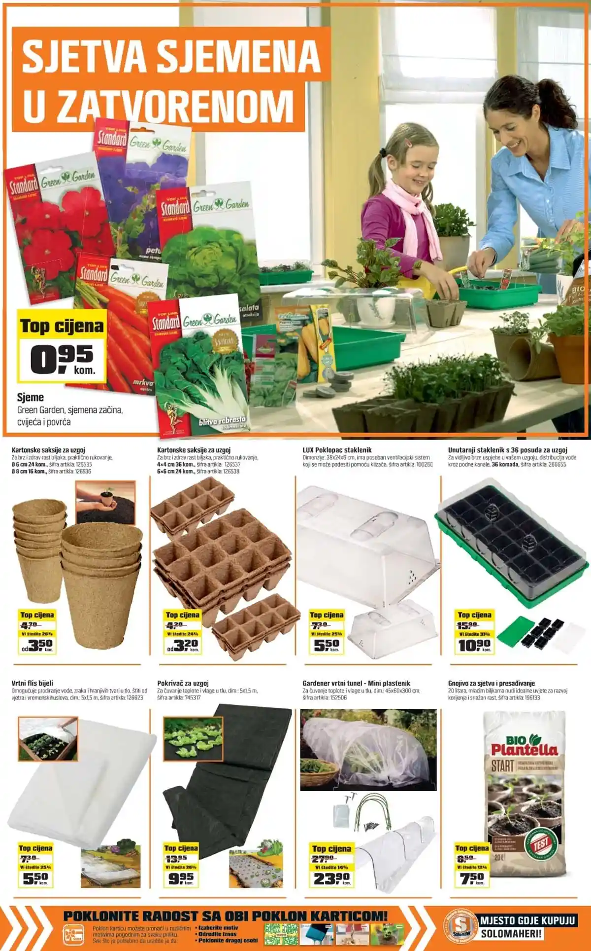 OBI Solomaheri mogu sve strana 4 kataloga – oprema za baštu i radionicu na akciji BiH