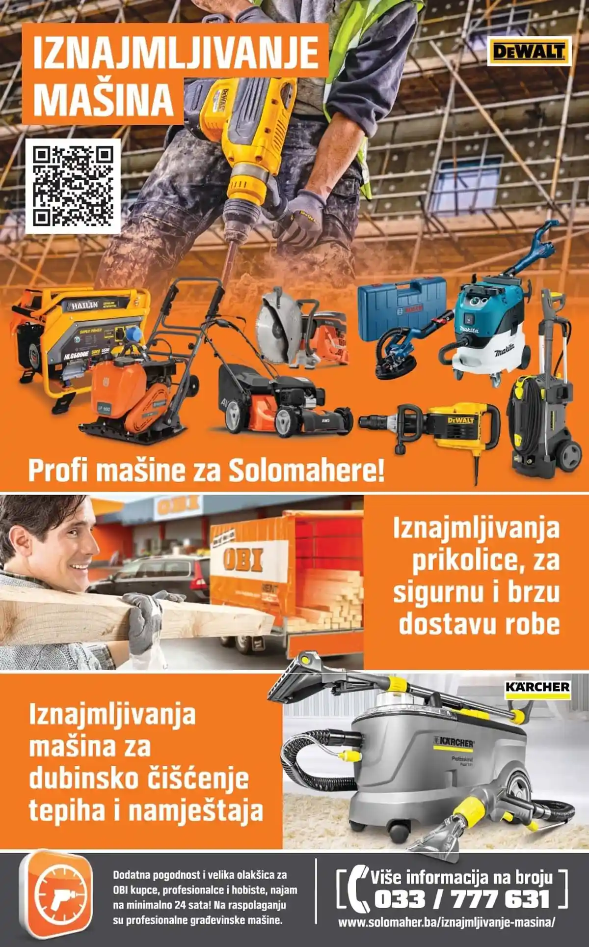 OBI Solomaheri mogu sve strana 15 – alati i oprema za dom na akciji BiH