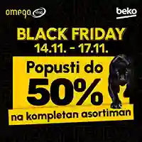 OMEGA Akcija BLACK NOVEMBER - BLACK FRIDAY