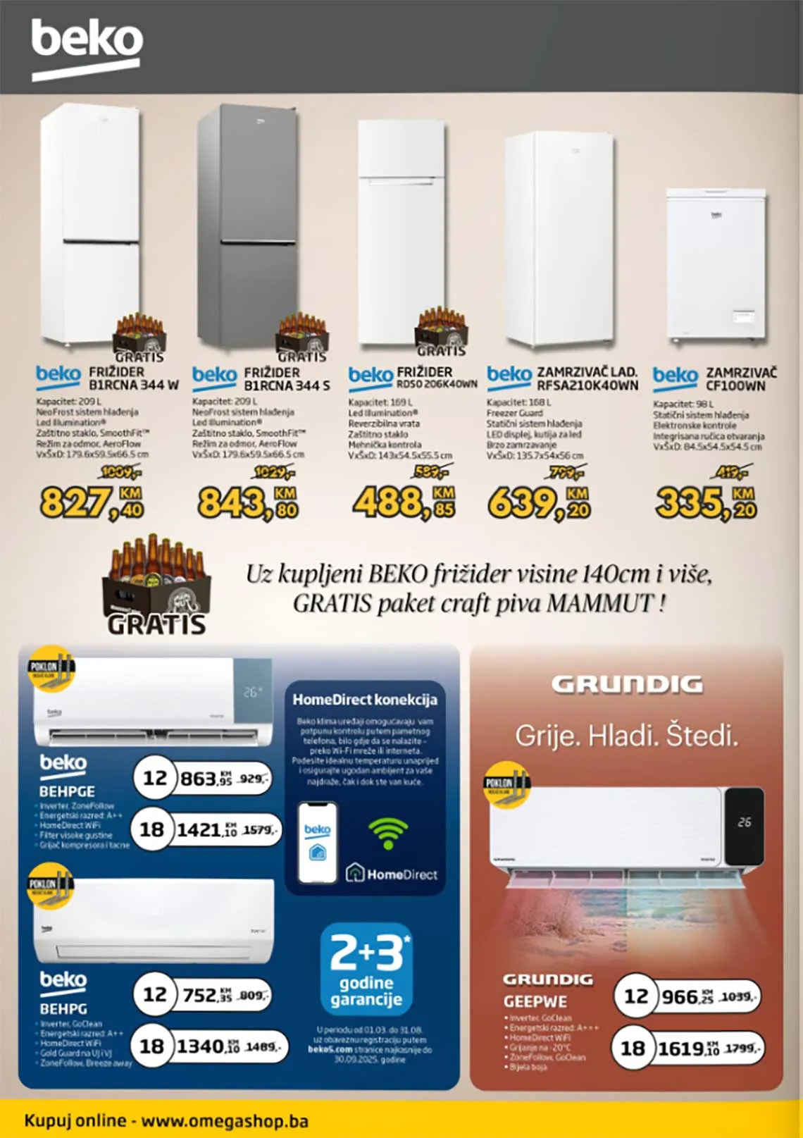 OMEGA BEKO