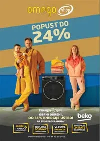 Omega Shop – akcija tehnike | Katalog sniženja do 30.09.2025