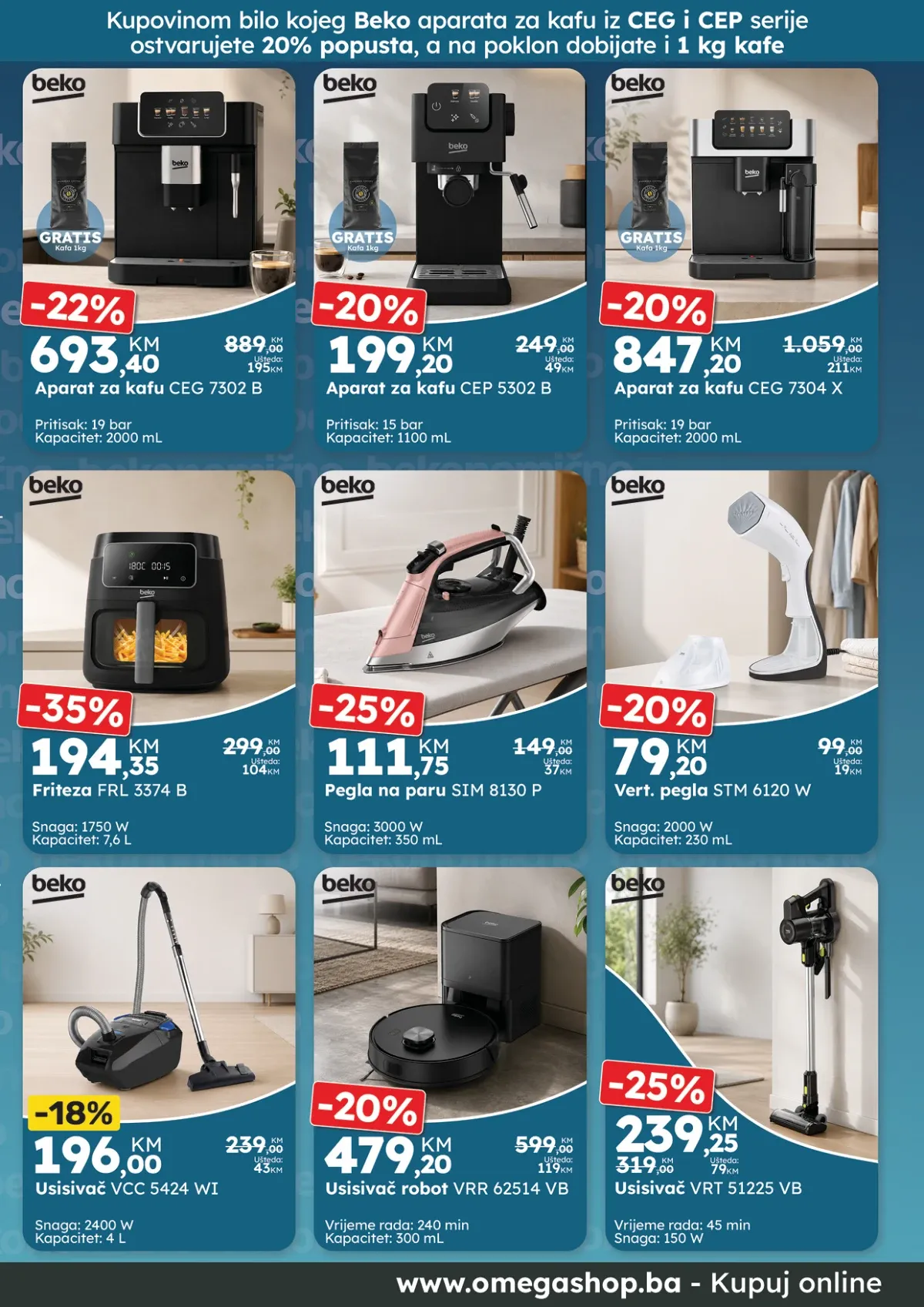 Omega Shop katalog do 15.09.2026. – Yenkee, Lamart i Sencor mali kućanski aparati na akciji – strana 5