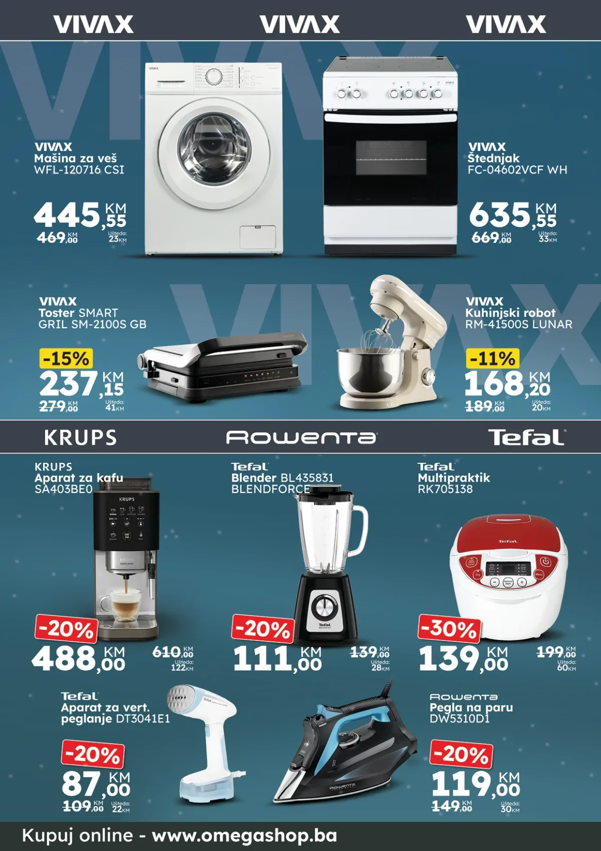 Omega Shop katalog do 15.09.2026. – Beko frižideri, zamrzivači i mašine za pranje veša na akciji – strana 10