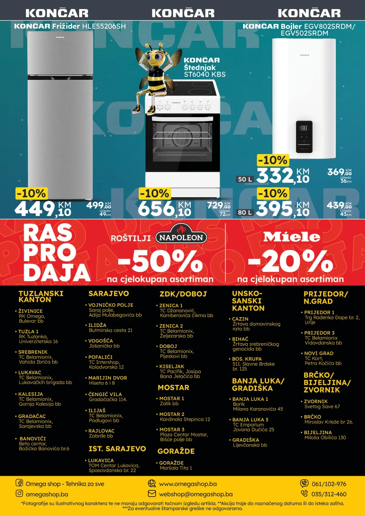 Omega Shop katalog do 15.09.2026. – Beko akcija i bekonomično 1+1+1=5 ponuda – strana 12