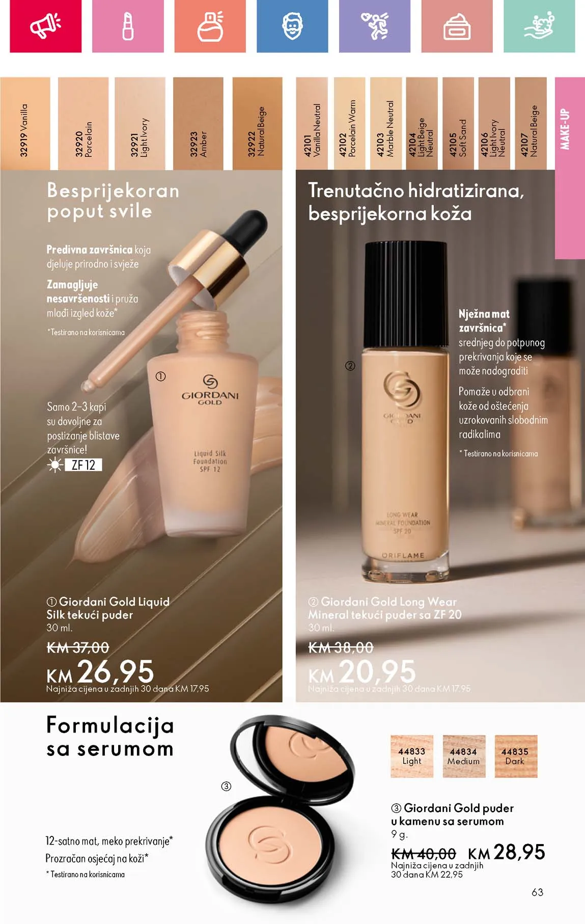 Oriflame katalozi katalog akcija