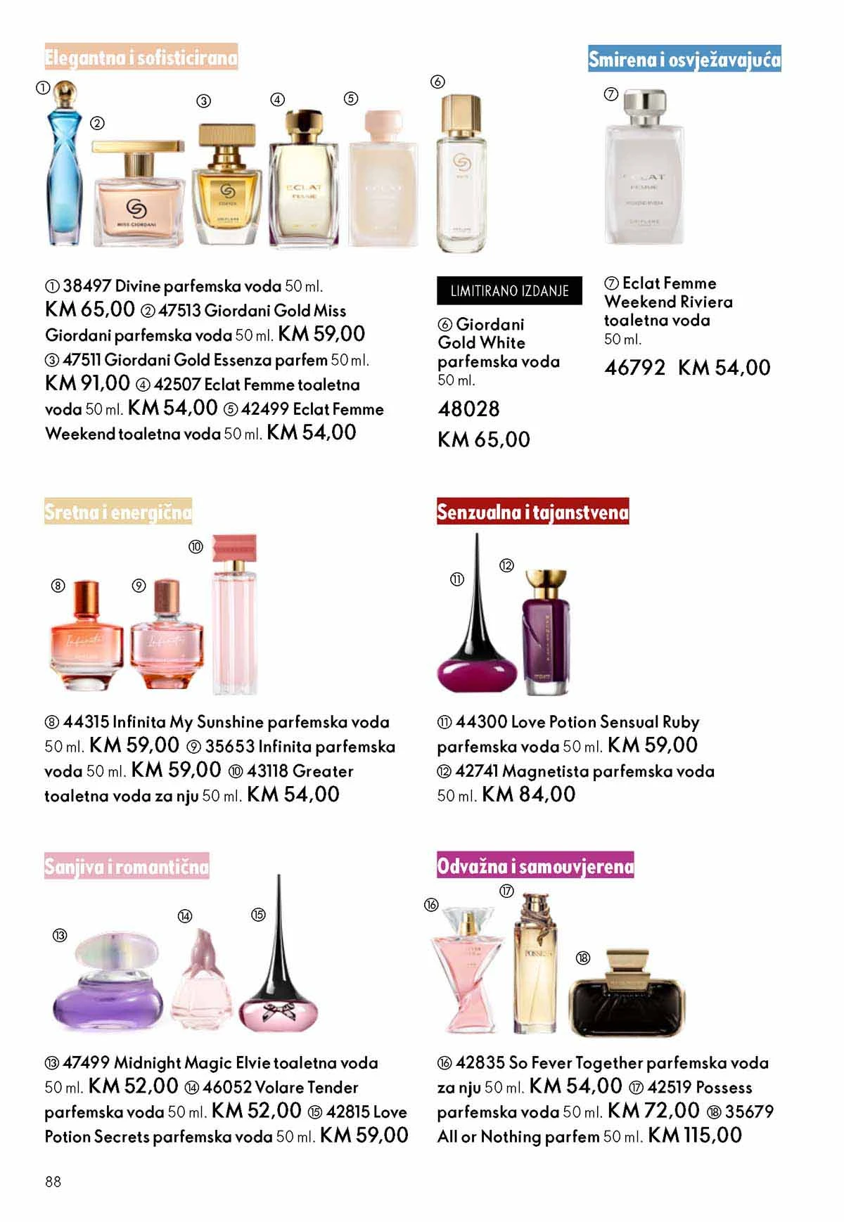 Oriflame kataloška ponuda sniženja