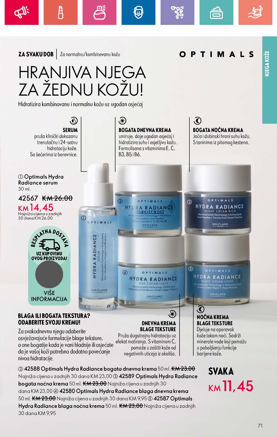 Oriflame katalozi katalog akcija