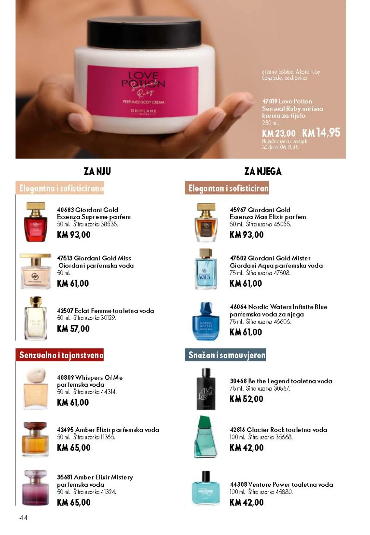 Oriflame katalog 12/2026 do 15.09.2026. – stranica 44