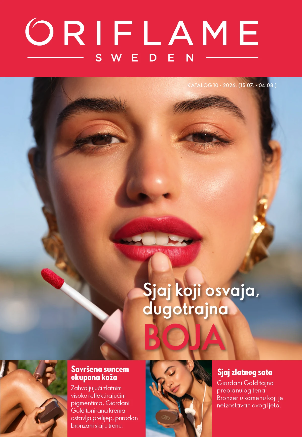 Oriflame katalog 10/2026 – Giordani Gold, THE ONE i beauty noviteti strana 1