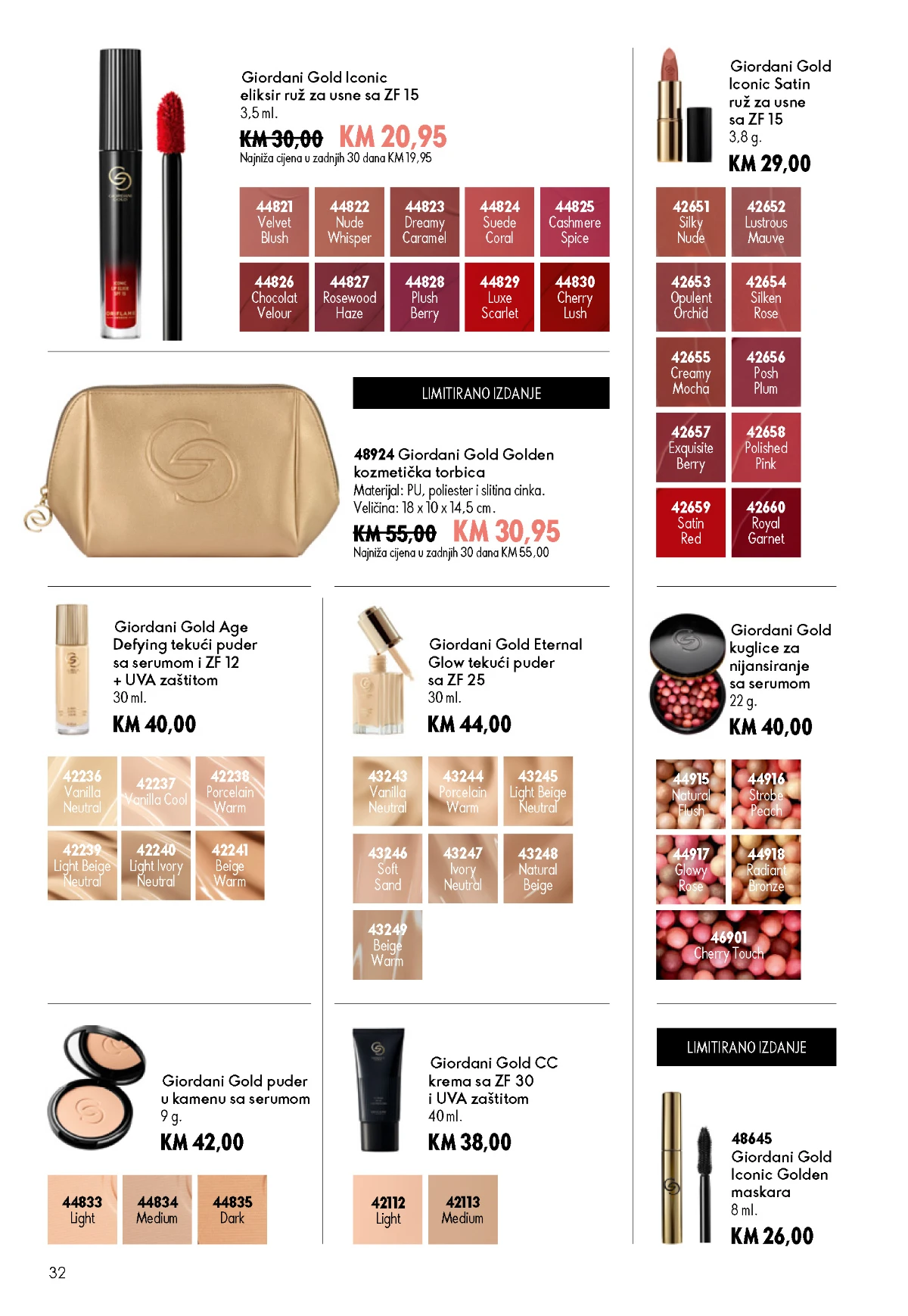 Oriflame katalog sniženja Oriflame kataloška ponuda sniženja