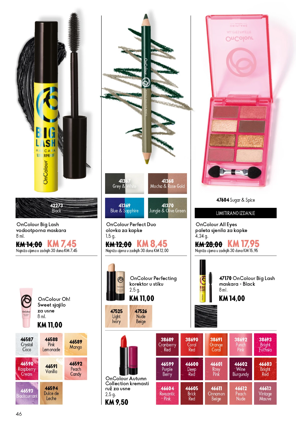 Oriflame katalog sniženja Oriflame kataloška ponuda sniženja