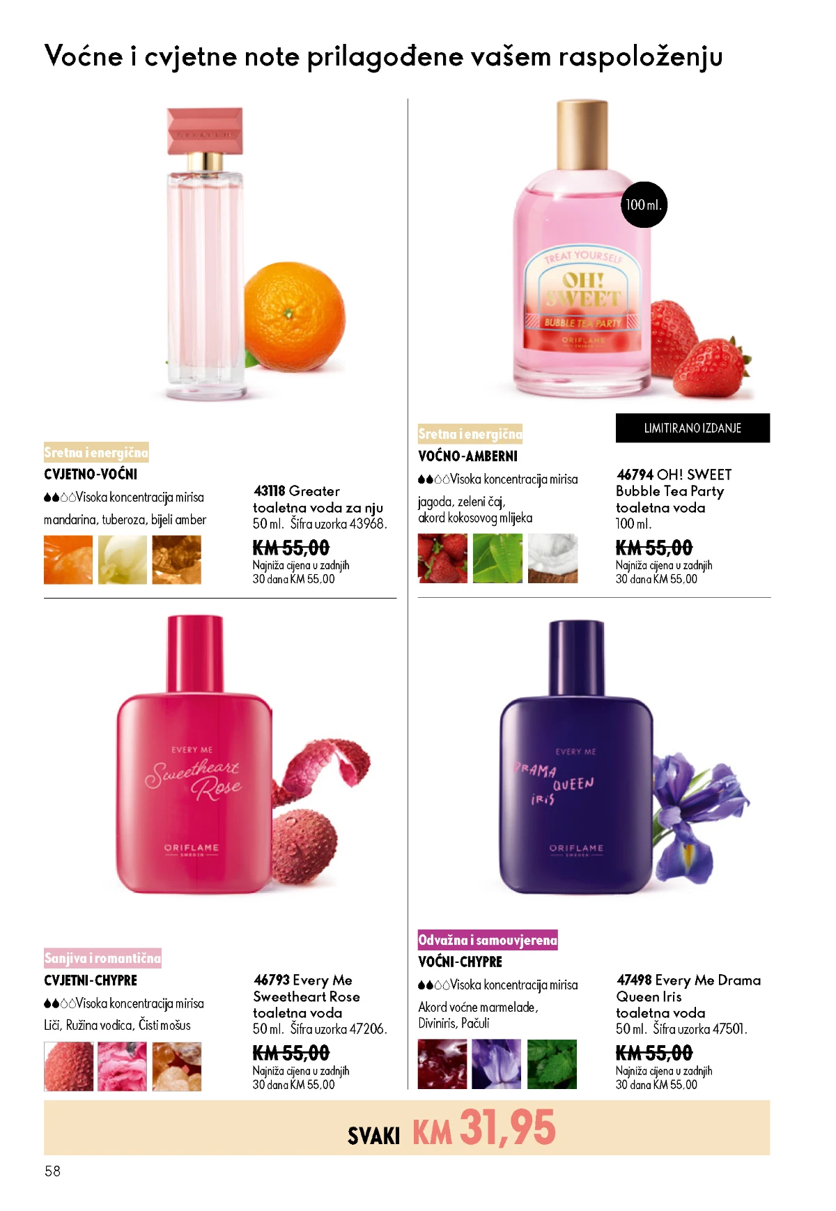 Oriflame katalog sniženja Oriflame kataloška ponuda sniženja