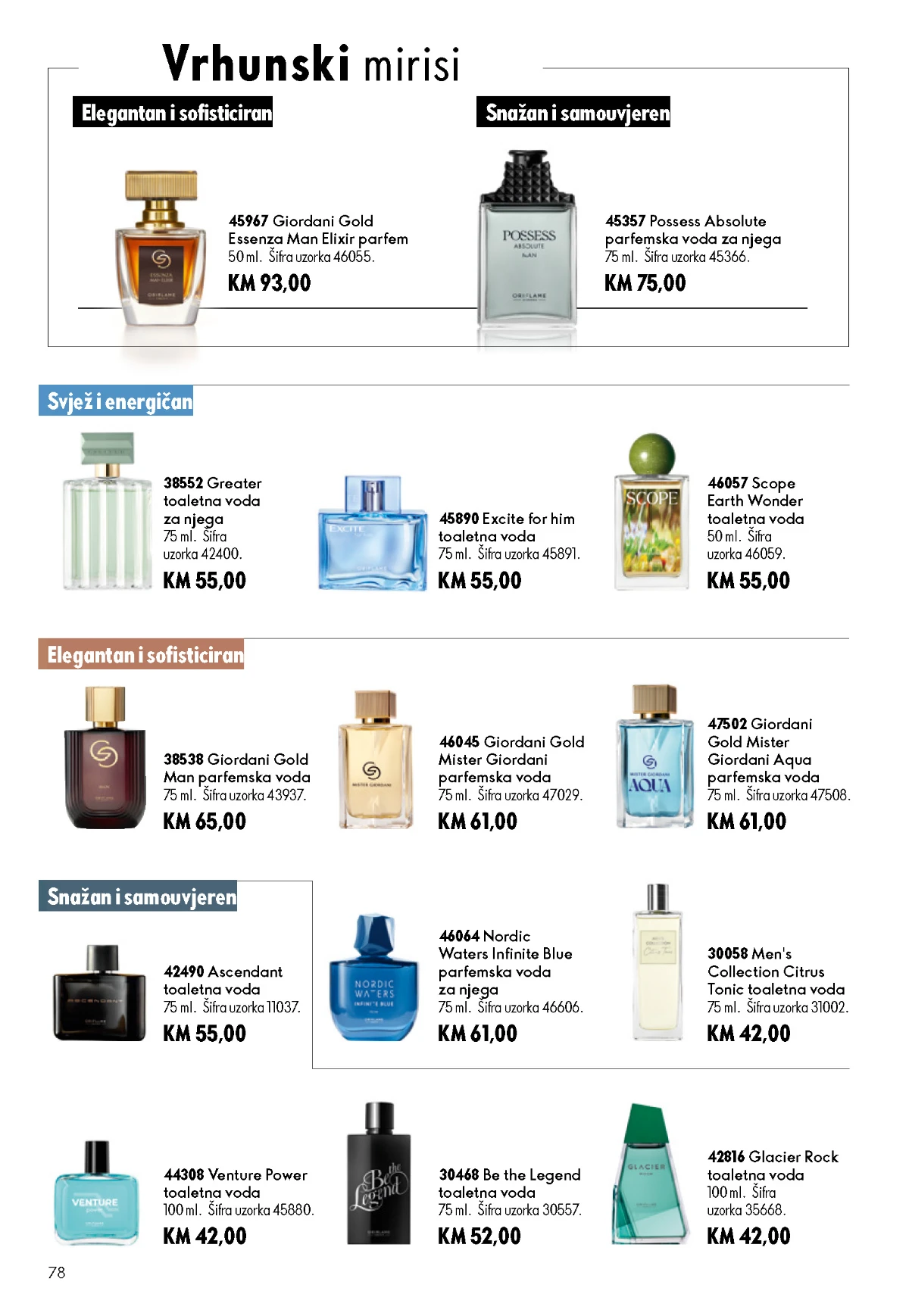 Oriflame katalog sniženja Oriflame kataloška ponuda sniženja