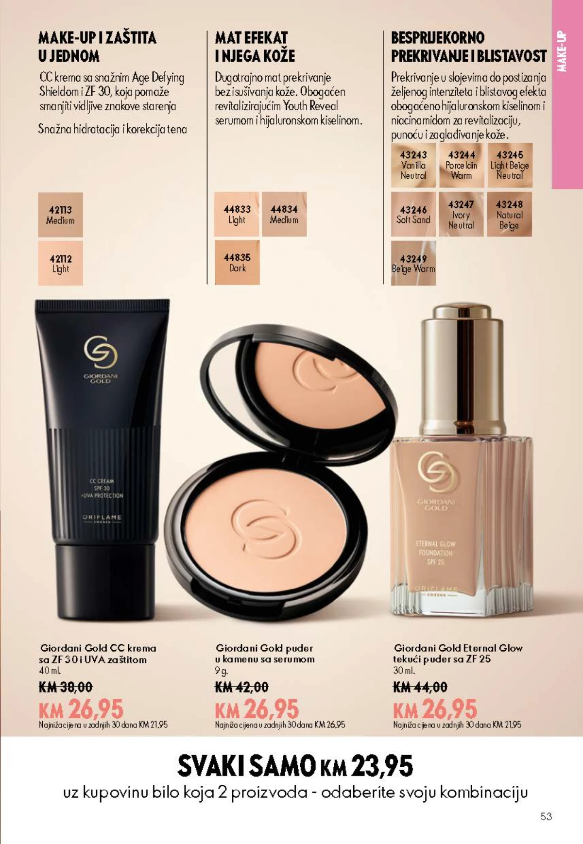 Oriflame kataloška ponuda sniženja