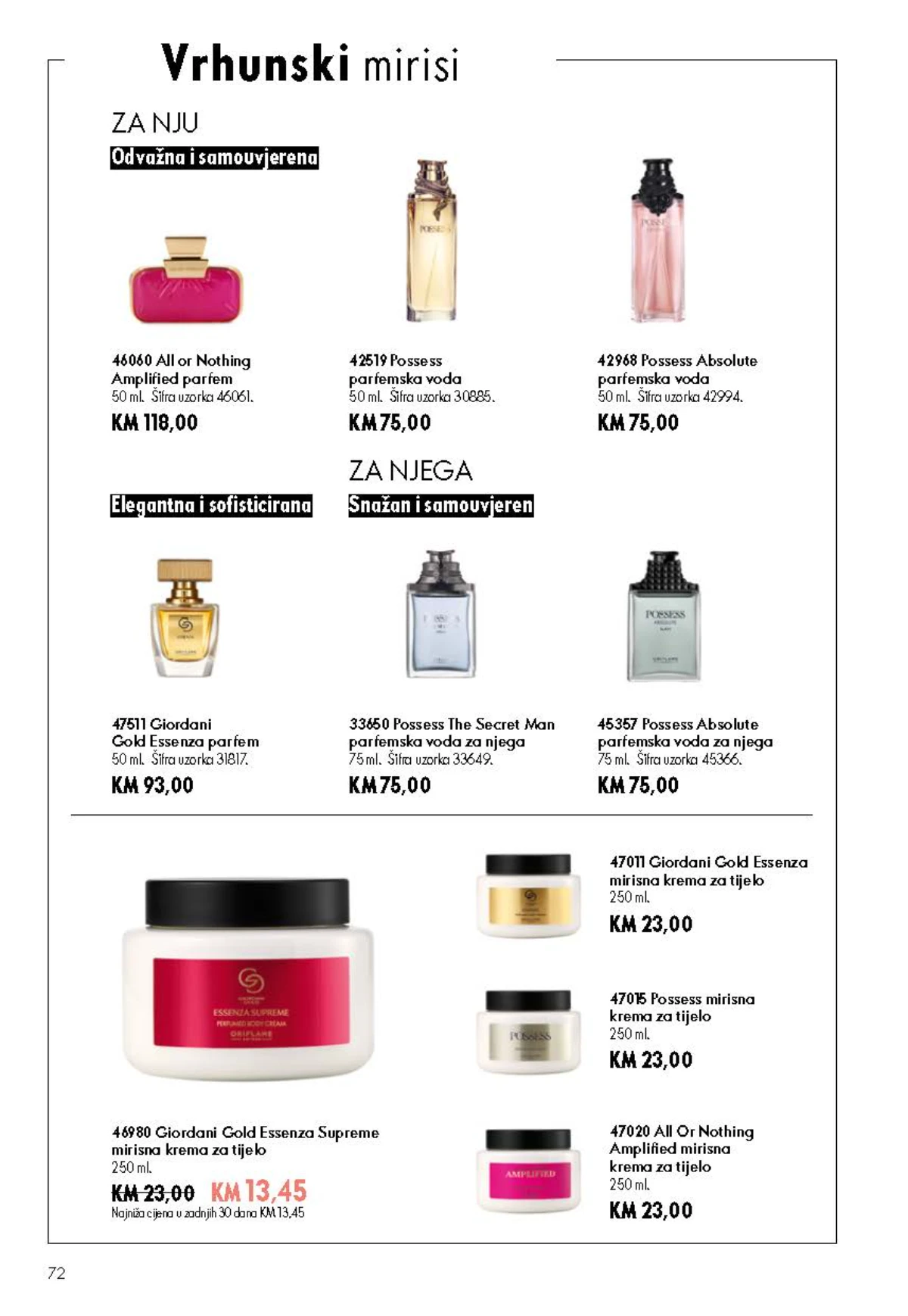 Oriflame kataloška ponuda sniženja